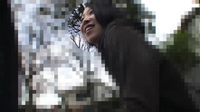 Sexy Japanese milf Rei picked up and banged by a stranger