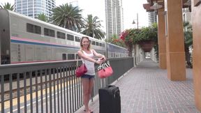 Angel Smalls Gets Fucked On Her Vacation to San Diego
