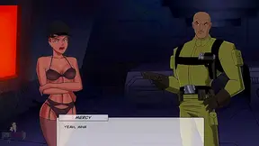Justice League Hentai Fantasy: Dual Pleasure with Supes, Bats Harley