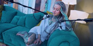 I talk about Y - YOU - ASMR podcast SFW talking goth skinny girl dreadlocks tattoo model inked girl