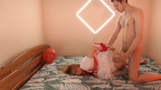 Red Riding Hood's payback: fucked her in the mouth and in the ass, but she survived