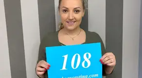 BBW Krystal Swift shows off her curves in a casting