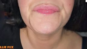 Slutty Amateur MILF Millie Fox Gulps Down 20 Huge Cumshots