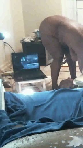 Thot in Texas - Big Tits Milf Gets Juicy Creampie - Ebony   Clip 3