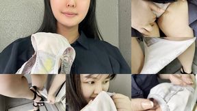 Mina’s Sheer Panty Wet Whisper!