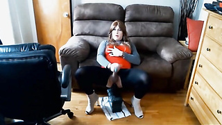 Gigantic Rectal Fucktoy Have fun for Crossdresser