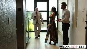 LoveHerFeet - Sneaky Cheating Foot Sex With The Realtor.