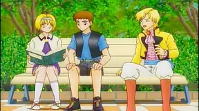 Cartoon Beauty Pleasured by Tongue as Voyeurs Watch Secretly