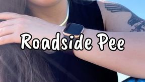 Desperate Roadside Pee