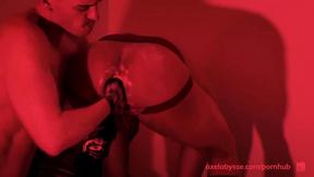 ”Pup Jay & Axel Trade Holde Play & Fists in Excerpt from ””Carmine”””