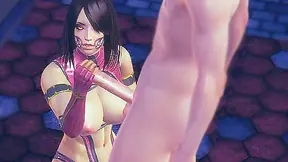 Mileena Craves Dominance: Hot Face-Fucking Thrills in Mortal Kombat Desire Saga
