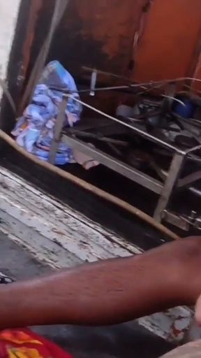 I TOOK MY WIVES TO A GANGBANG WITH MY FRIENDS ON AN OLD BOAT IN SALVADOR   Clip 2