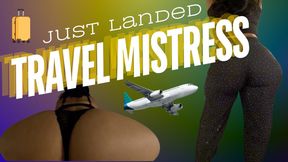 Just Landed: Your Travel Mistress Unpacks & Teases You in Sheer Lingerie