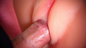 sex close-up small video,insert into her pink pussy.