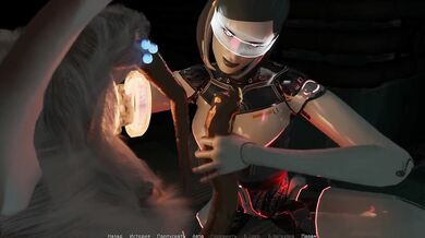 A robotic elf gets fucked raw by a demon’s monstrous cock