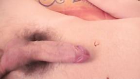 ”Naughty dude Lyle gets a special meat sucking session”