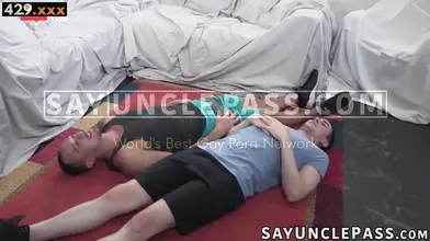 Shower Sex Sessions #2: Intense Anal Threesome With Big Dick Twinks