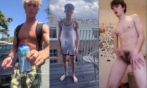 Daddy Gay: cute twinks stuffing mix clip