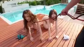 Aiko Nagai Risa Hano Steam Up Outdoor Encounter with Ryo’s Thick Load