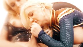 Captain marvel fucked by supreme intelligence Aubrey Kate - wicked