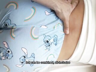 Neighbour surprises large butt mother I'd like to fuck and helps her with her "back pang".