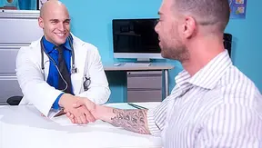 Dr. Sean Zevran Deep Throats Carlos Lindos Thick Rod in Steamy Gay Session – 18+