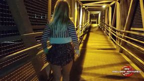 the wonderful actress melody antunes took a walk, super excited decides to give the best blowjob on the catwalk and very horny let her enjoy everything inside her greludo pussy! that yummy!