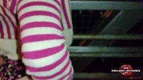 the wonderful actress melody antunes took a walk, super excited decides to give the best blowjob on the catwalk and very horny let her enjoy everything inside her greludo pussy! that yummy!