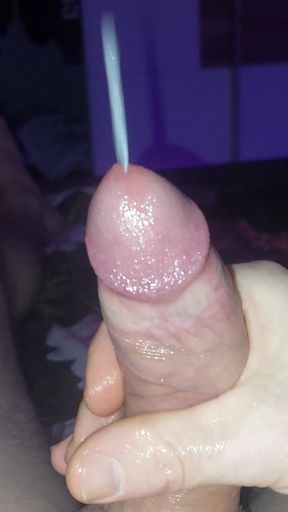 Masturbation with nice cumshot