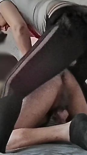 His dick does not get hard until I fuck him with my Strapon   Clip 2