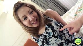 While the Guy Teases Her Pussy the Blonde Cannot Take the Smile off Her Face