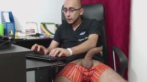 Masturbation in my office