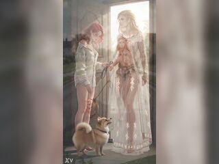 ai Golden-haired Elf with Glowing Runes Stroll - Naked Carnal Tree Relaxation Dream Animation
