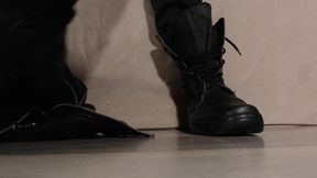 Alpha Took off His Gear