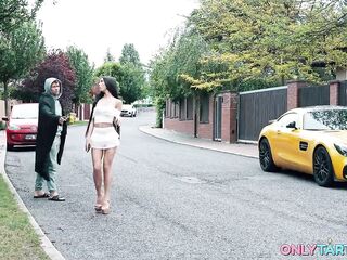 Gold Digger Prank - Bum in a Sports Car - Porn Version