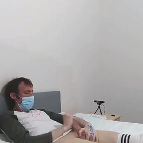 Twink Sammy Andrews playing with his cock, again!