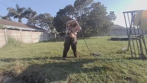 Muddy Jeans and Topless Cleanup