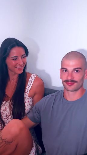 I Squirt in Front of a Young Busty Woman Taken Doggy-style by Her Boyfriend