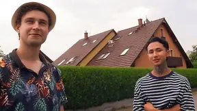 Summer day threesome in Czechia (POV action!)