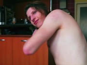 CZECH HUNTER 418 -  Long Haired Jock Doesn't Hesitate To Suck & Fuck For Extra Cash