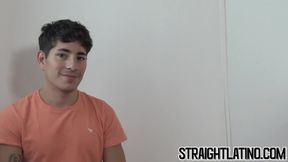 Gay for pay Latino jock drilled hard bareback in threesome