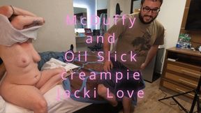 Oil Slick and McDuffy creampie Jacki Love (1080p)