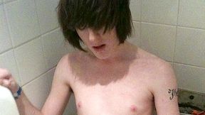 Alexander Wanking In The Mens Room - Alexander Daniels