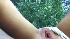 Blonde Amateur Fucked Hard Outdoors in Grass