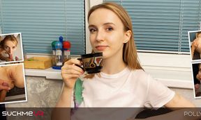 Polly Yangs Sucks Her Finger And Touches Herself