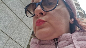 Real wonderful farts while walking in the city center 4K