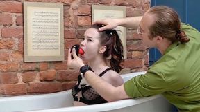 HELPING MY STEPDAUGHTER SUCK ON A BIG DILDO: SHE CRAVES IT (HD)