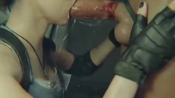 Jill Valentine fazendo um boquete gostoso! Hentai Resident evil