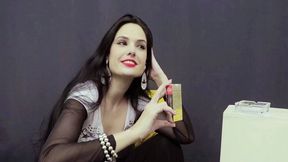 Smoking Girls Model Paula Benson 100's Video 0028