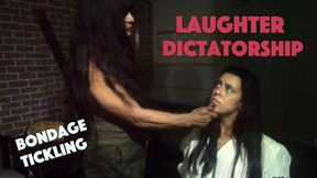 Dictatorship of laughter - Cruel tickling, dark atmosphere, foot tickling, armpit tickling, tickling domination, bondage tickling, bondage device